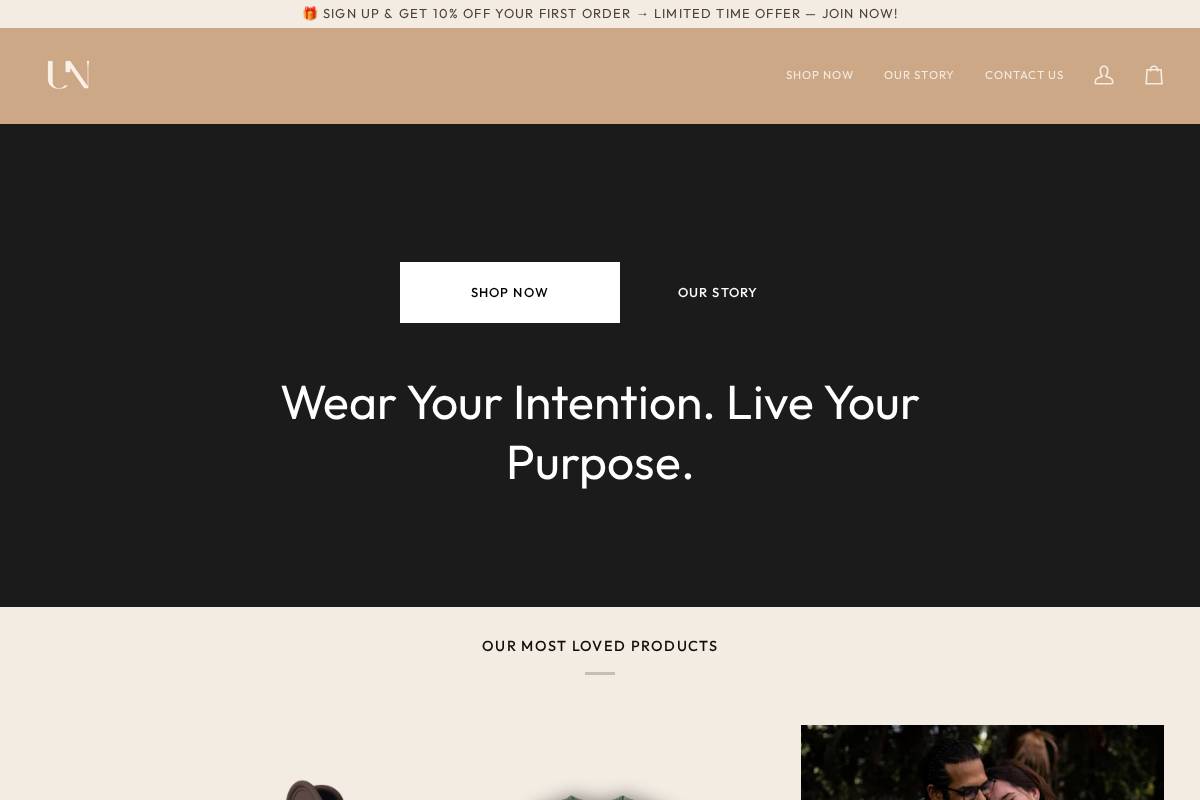 Unlocked Movement homepage screenshot