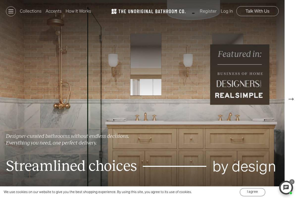 unoriginalbathroom.com homepage screenshot