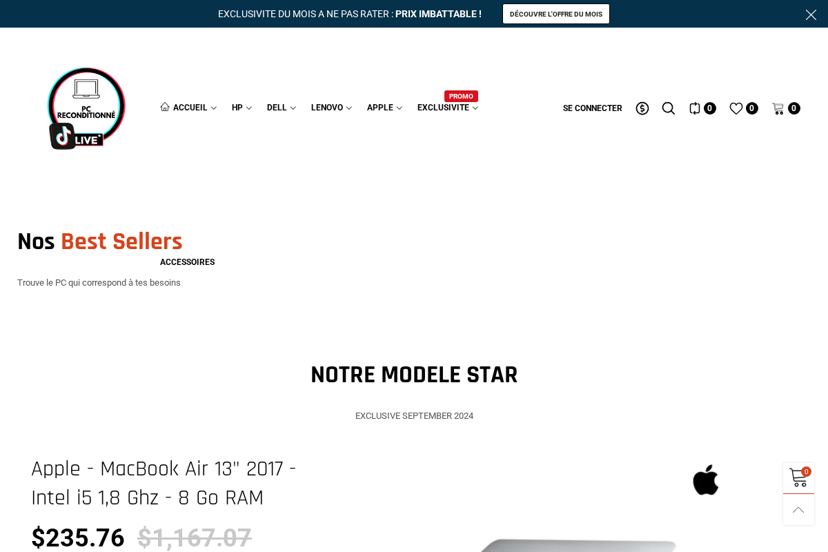 Unpcpourtous homepage screenshot