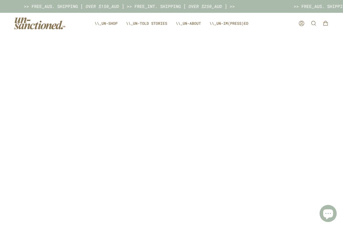 unsanctionedrunning.com homepage screenshot