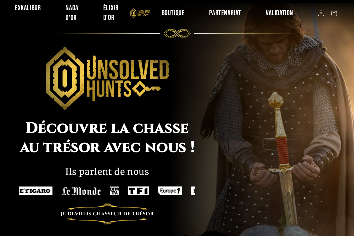 unsolvedenigmas.com homepage screenshot