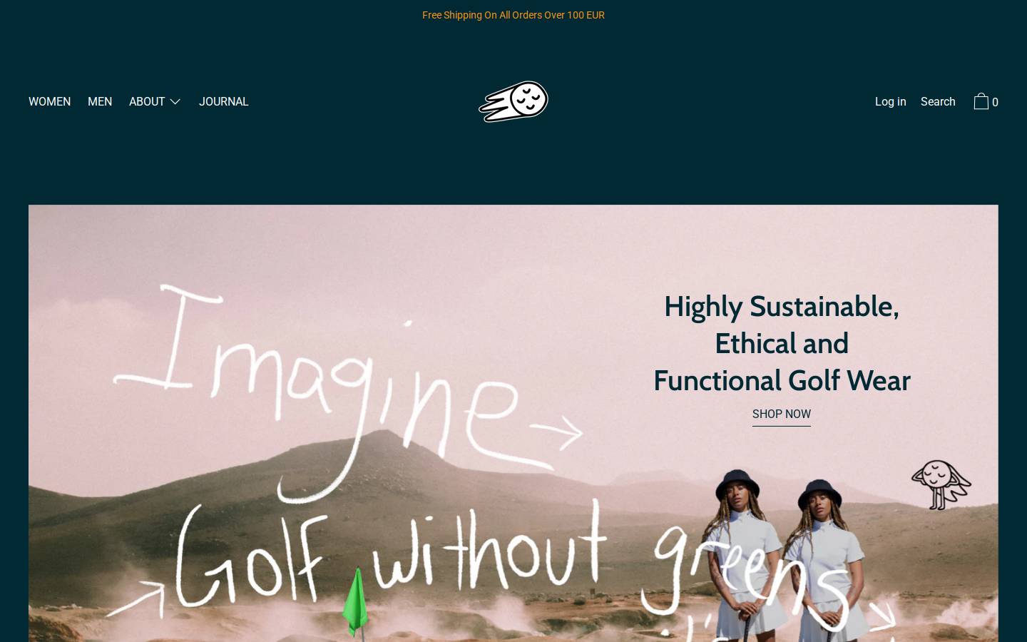 Untracedgolfing homepage screenshot