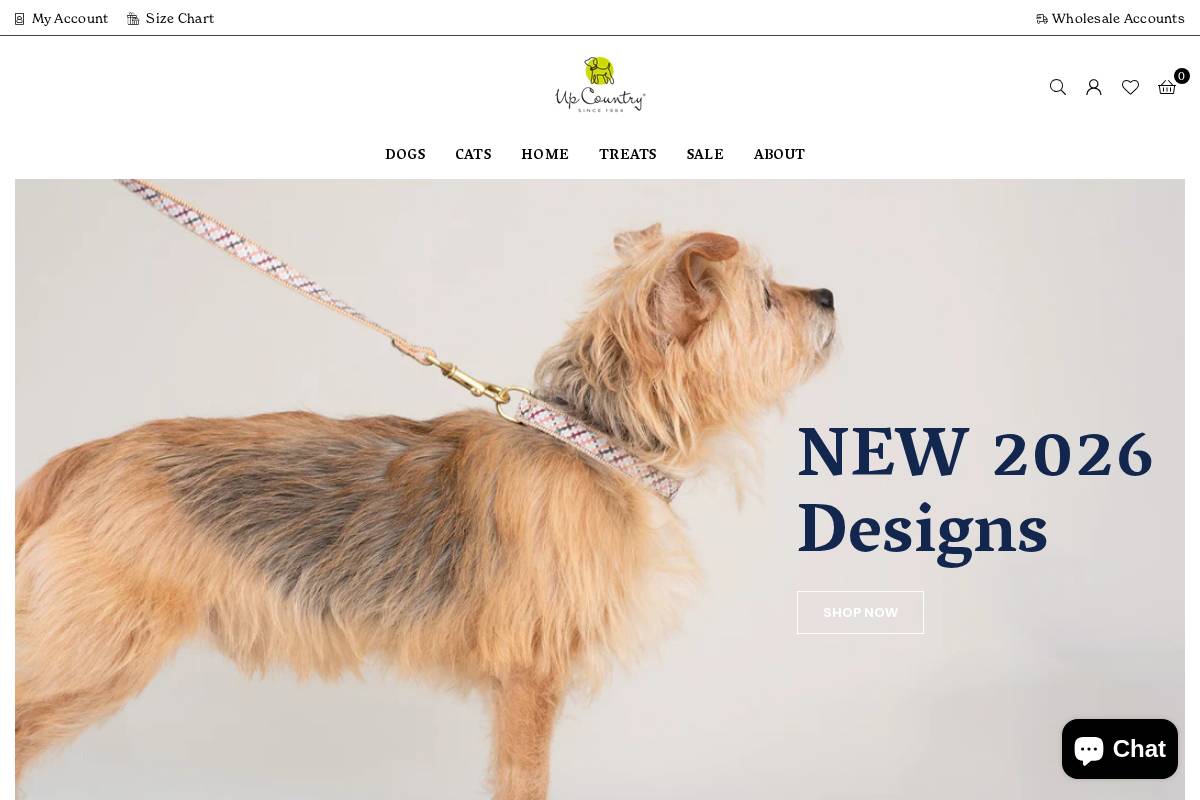 upcountryinc.com homepage screenshot