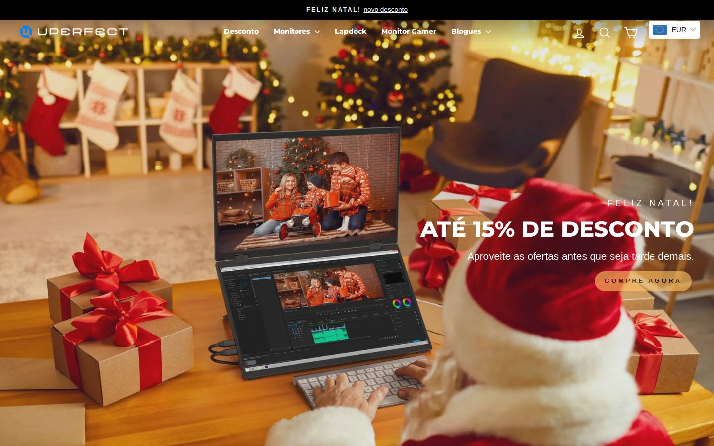 UPERFECT homepage screenshot
