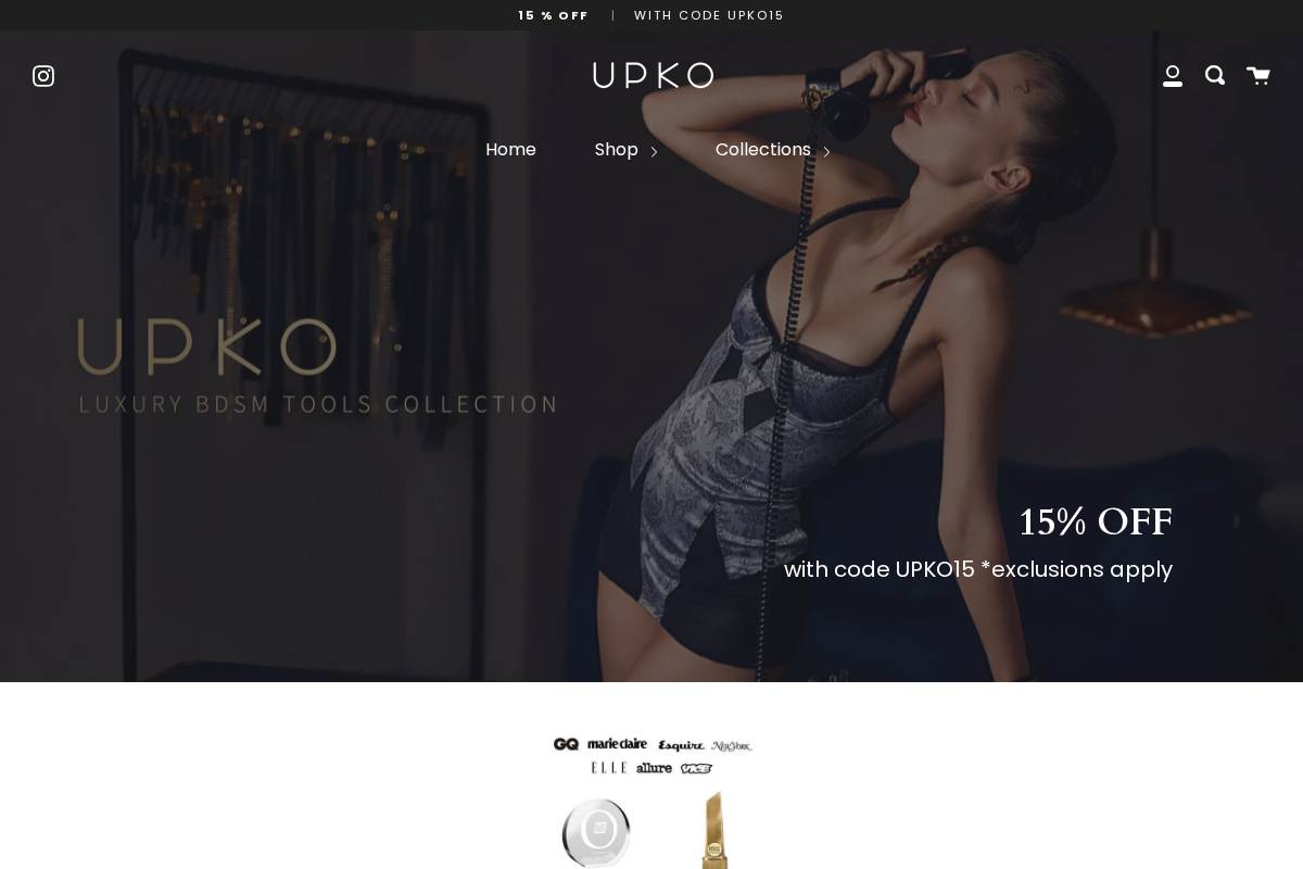 upkousa.com homepage screenshot