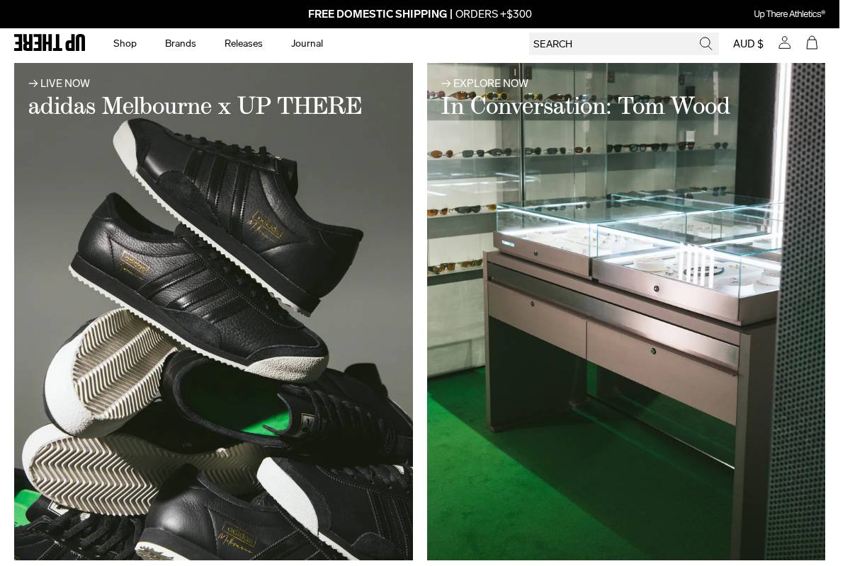 Uptherestore homepage screenshot
