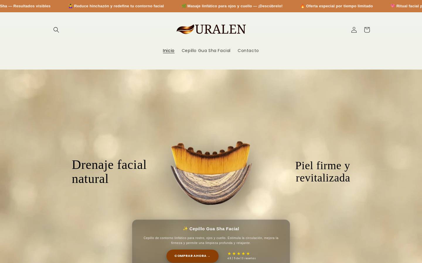 uralen.com homepage screenshot