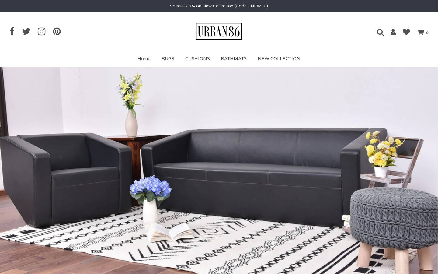 urban86.com homepage screenshot