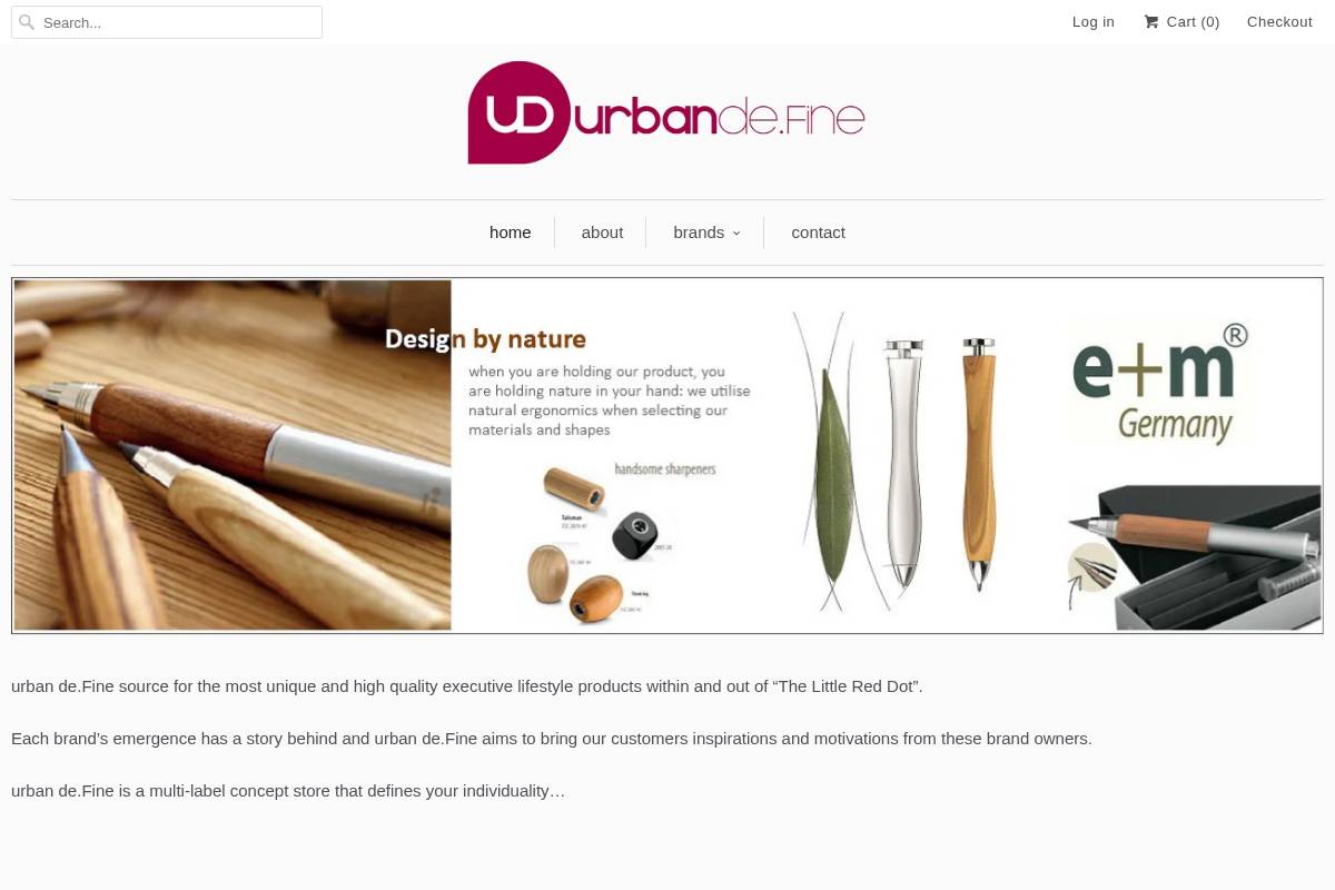 urbandefine.com homepage screenshot