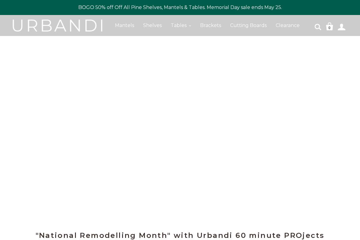 urbandi.com homepage screenshot
