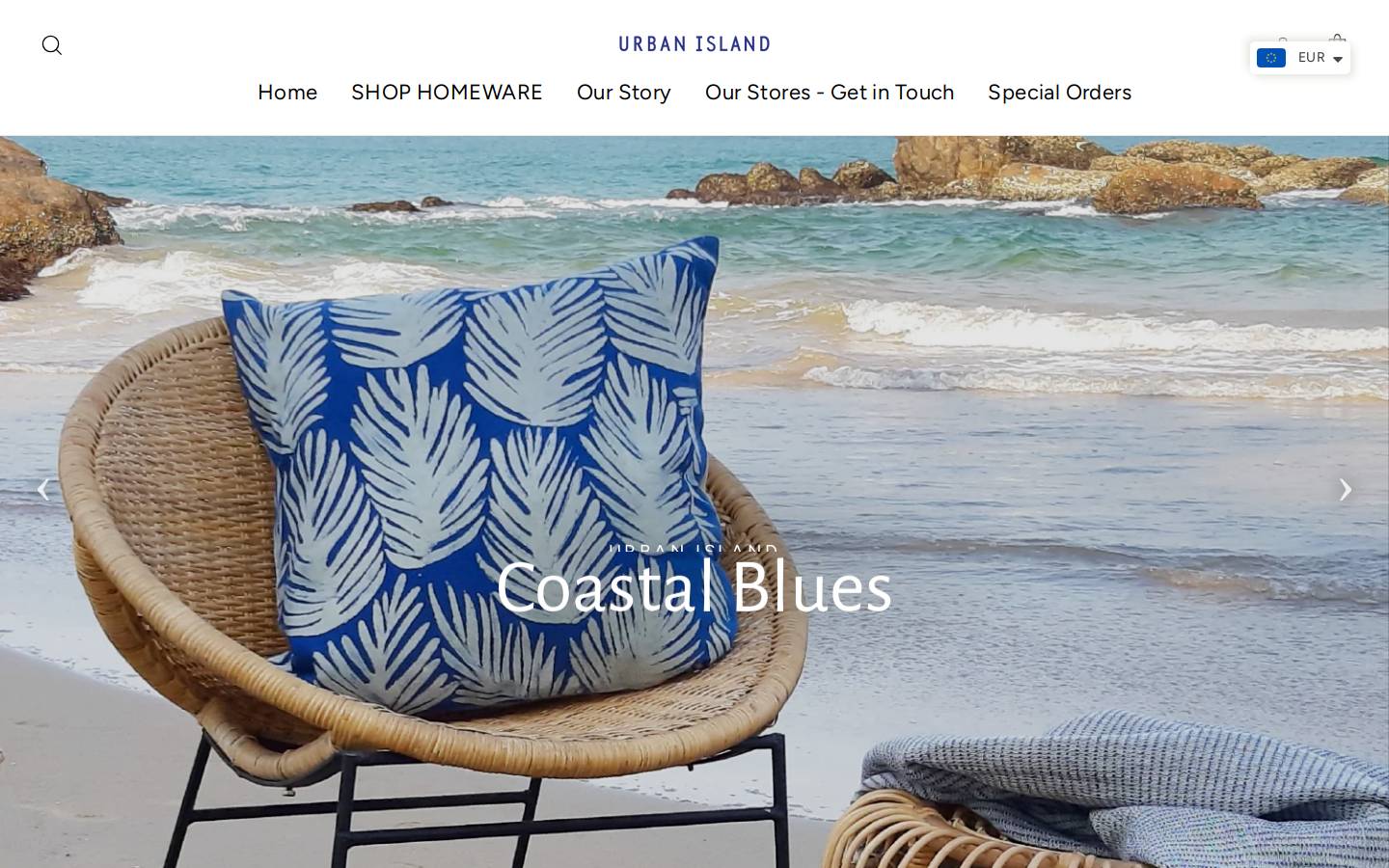 urbanisland.lk homepage screenshot