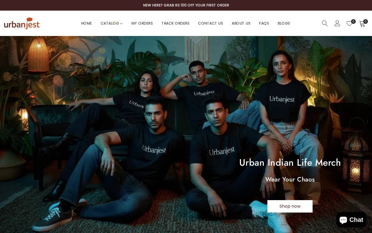 urbanjest.com homepage screenshot
