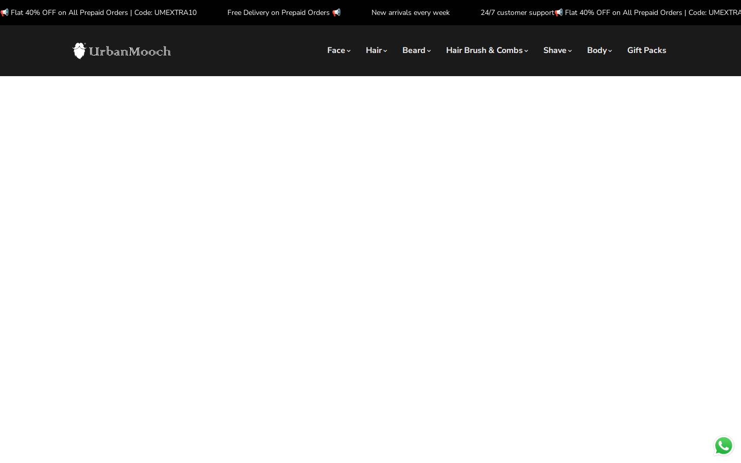 urbanmooch.com homepage screenshot