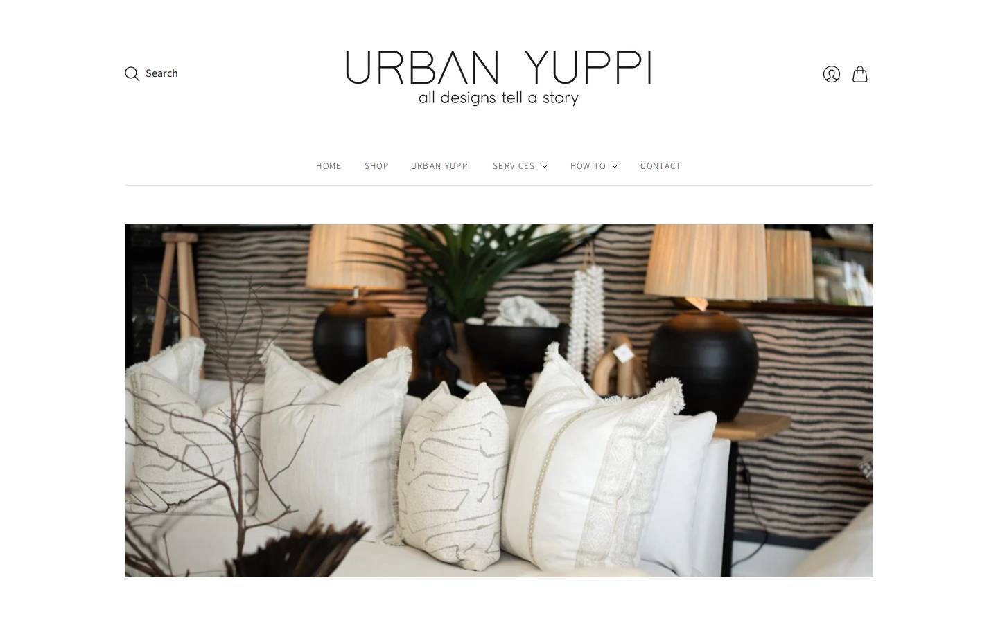 urbanyuppi.com homepage screenshot