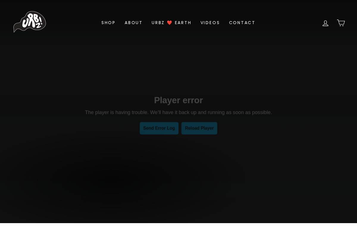 urbz.io homepage screenshot