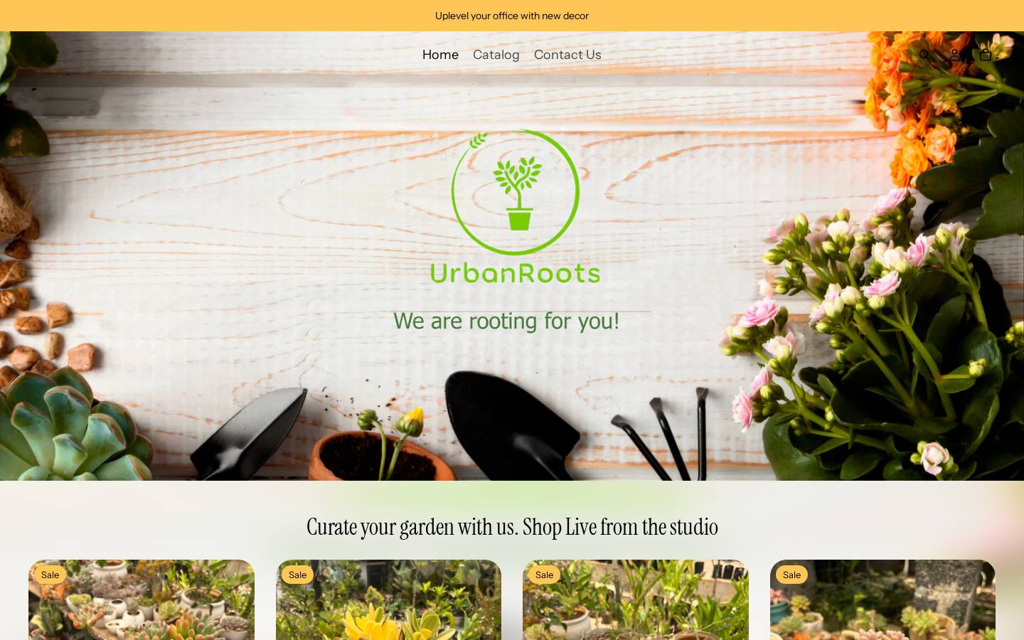 urnursery.com homepage screenshot