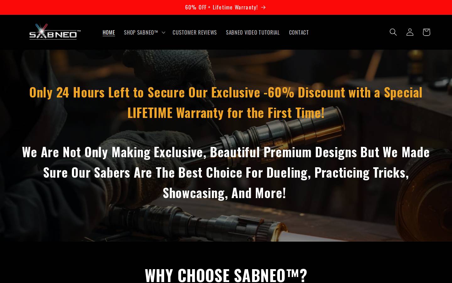 us-sabwars.com homepage screenshot