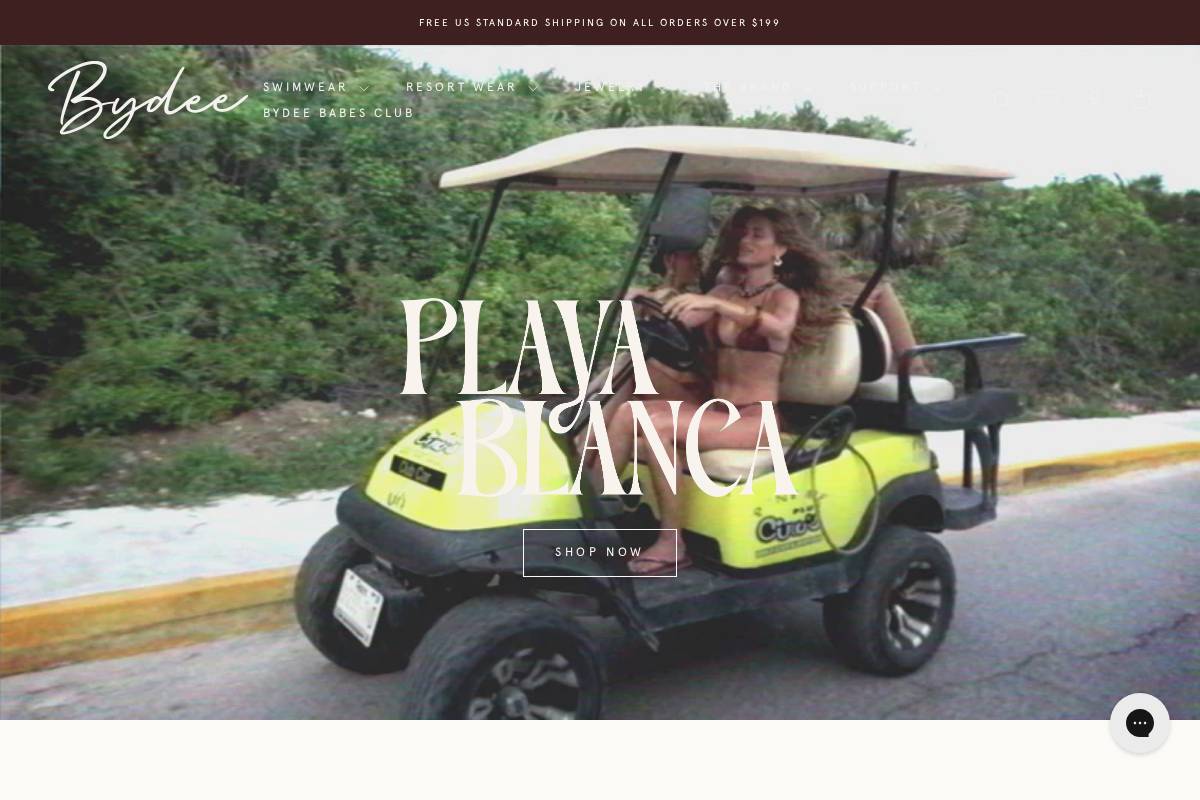 us.bydeeaus.com homepage screenshot