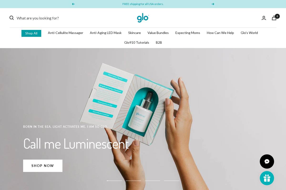 us.glo910.com homepage screenshot