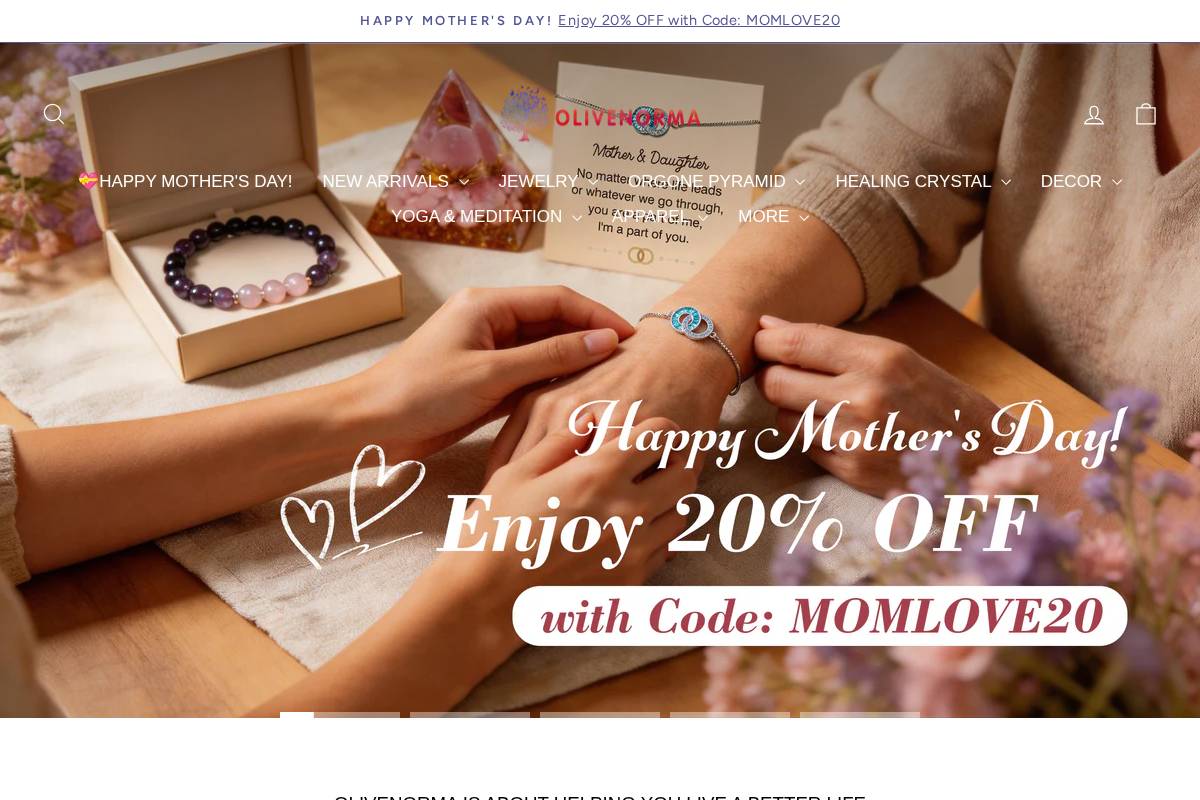Us Olivenorma homepage screenshot