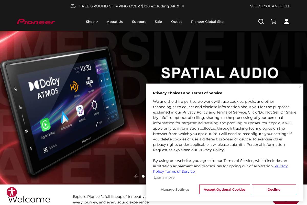 USA homepage screenshot