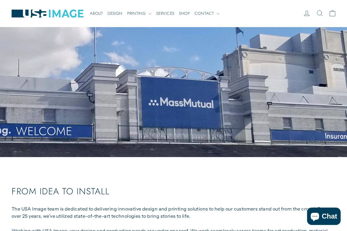 usaimage.com homepage screenshot