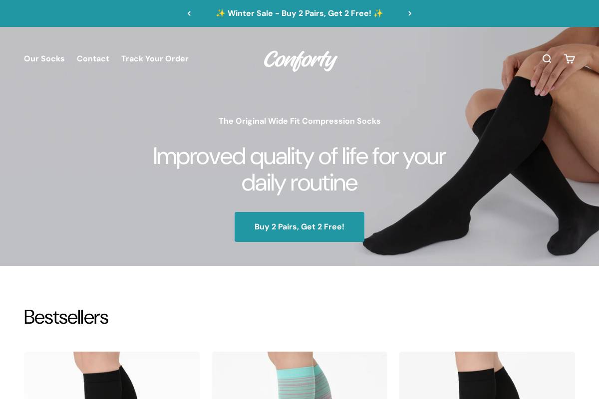 useconforty.com homepage screenshot