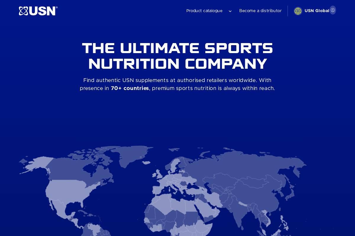 usn.global homepage screenshot