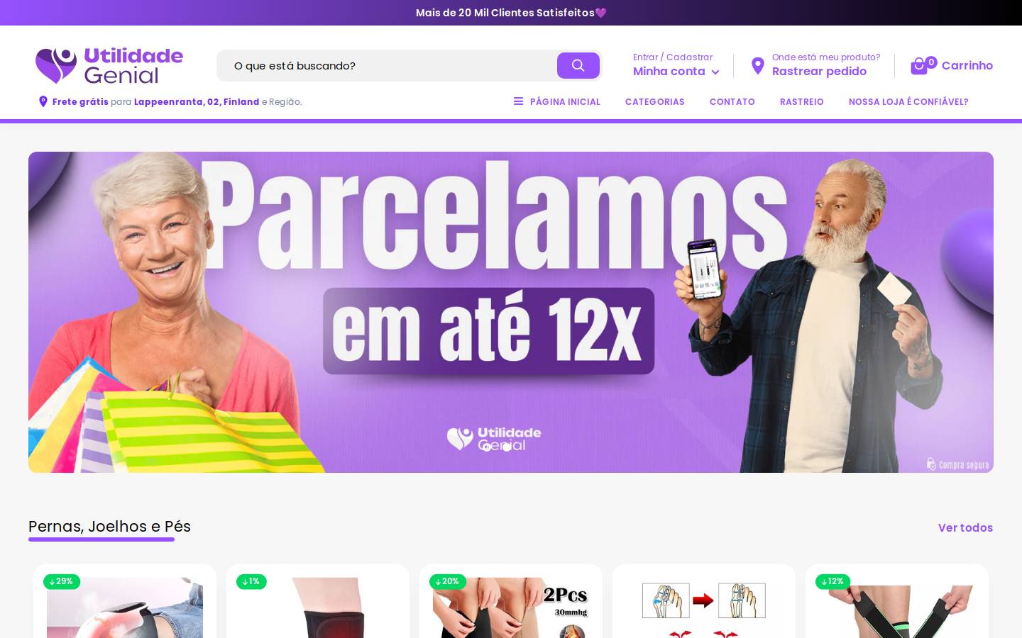 utilidadegenial.com homepage screenshot