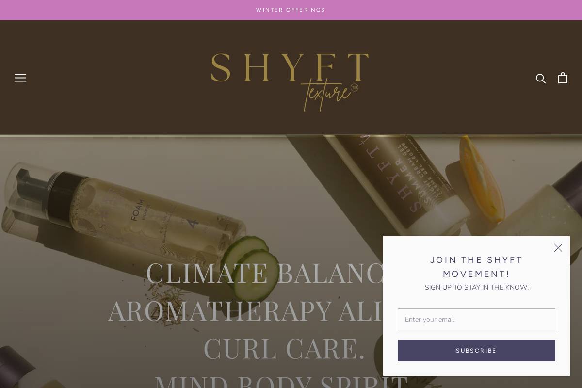 utilitybeauty.com homepage screenshot