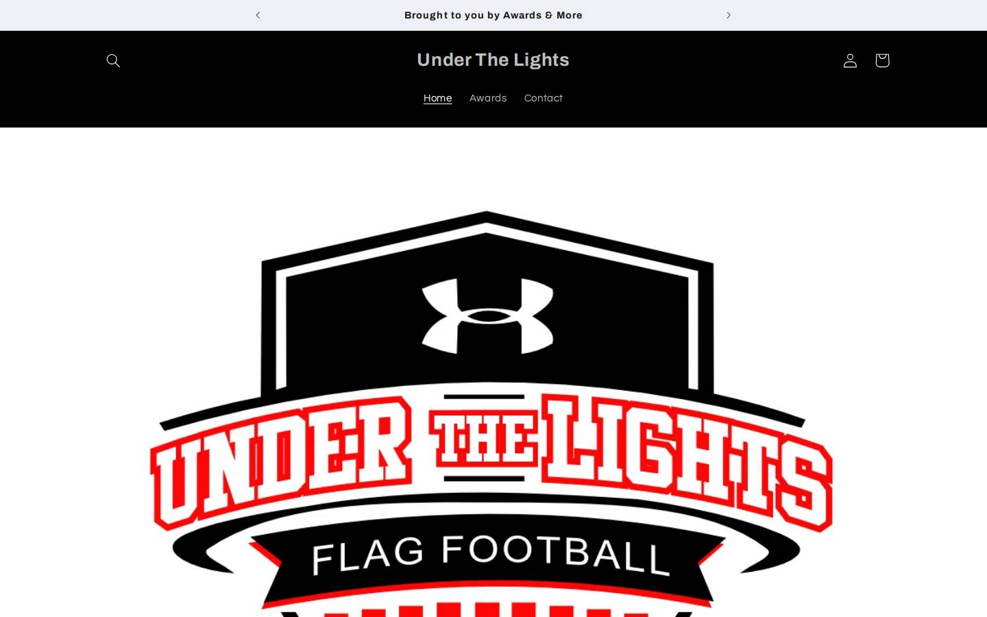 utlawards.com homepage screenshot