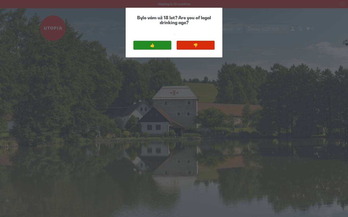 utopia.direct homepage screenshot