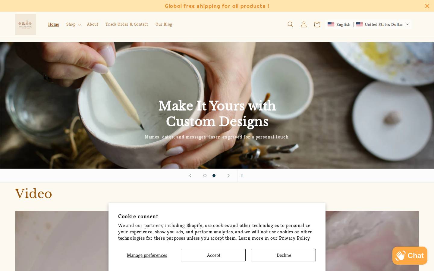 Utopialifestudio homepage screenshot