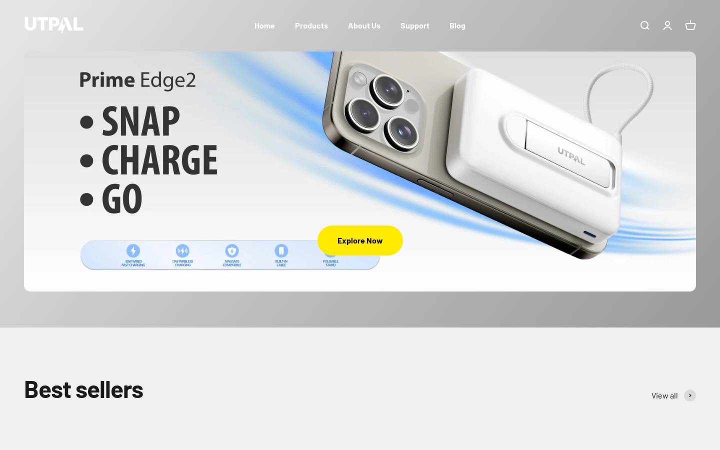 utpal.us homepage screenshot