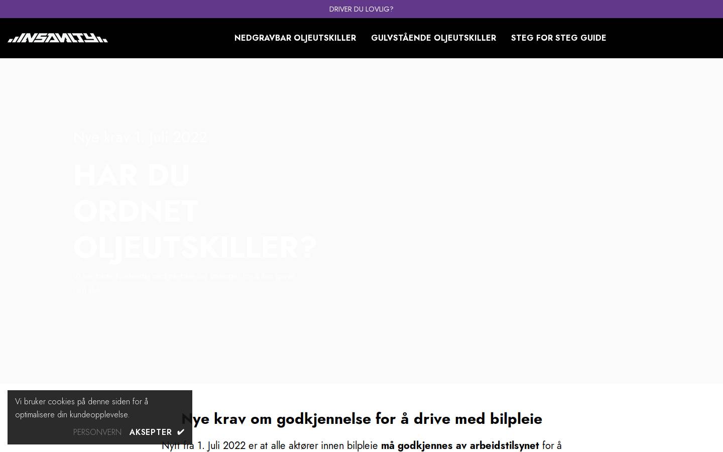 utskiller.no homepage screenshot
