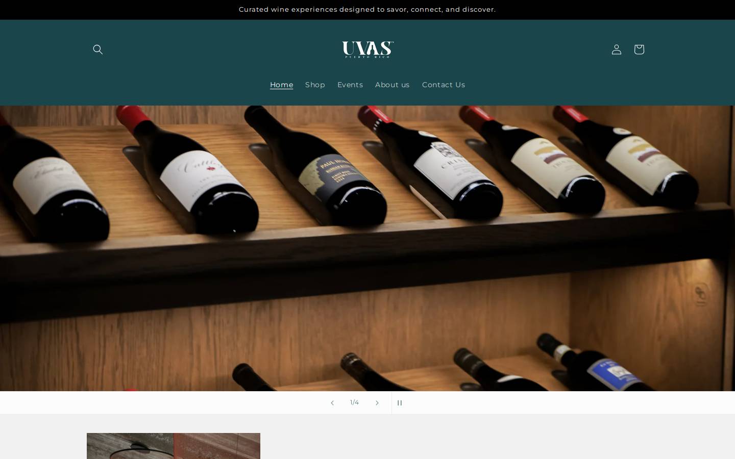 uvaspuertorico.com homepage screenshot
