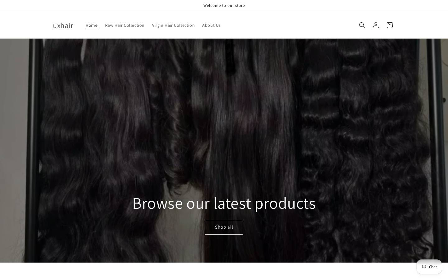 uxhair.com homepage screenshot