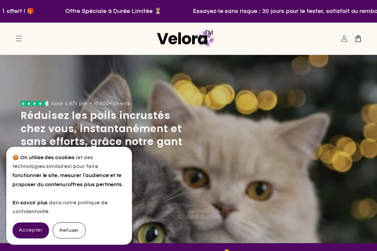v-lora.com homepage screenshot