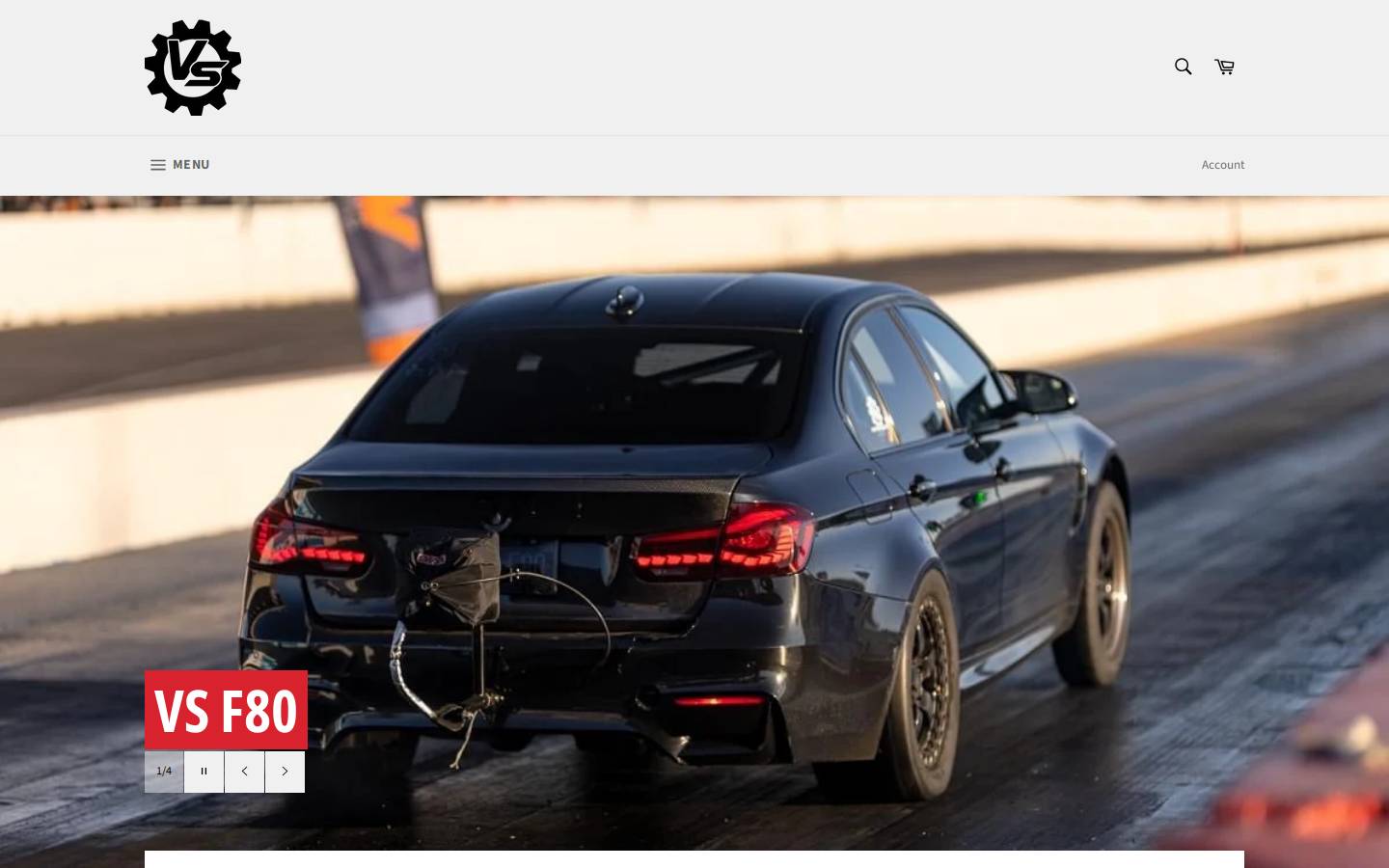 vadersolutions.com homepage screenshot