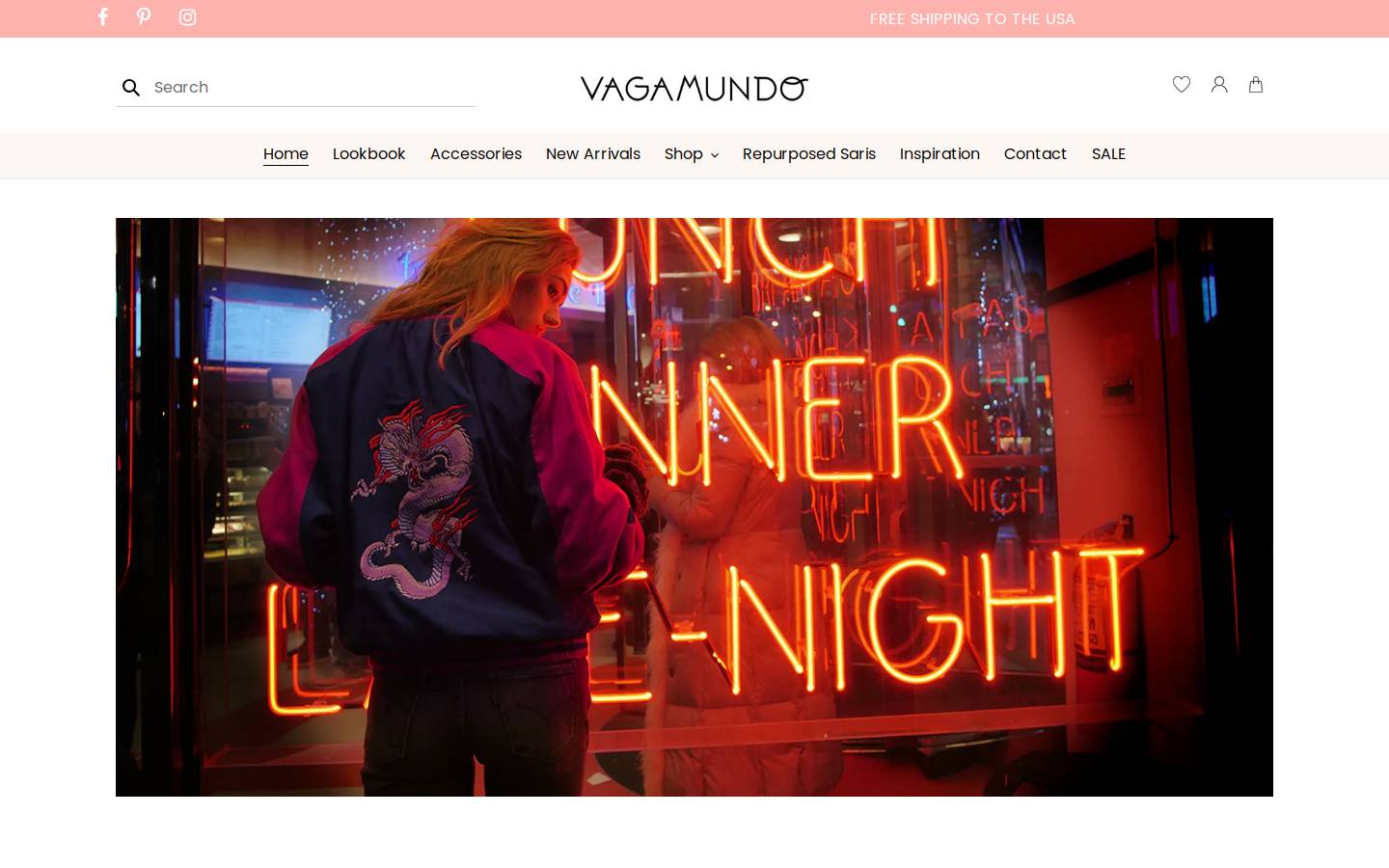 vagamundostyle.com homepage screenshot