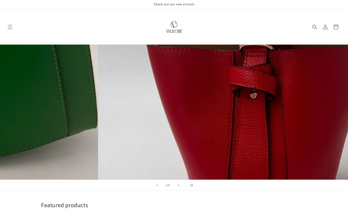 valecchie.com homepage screenshot