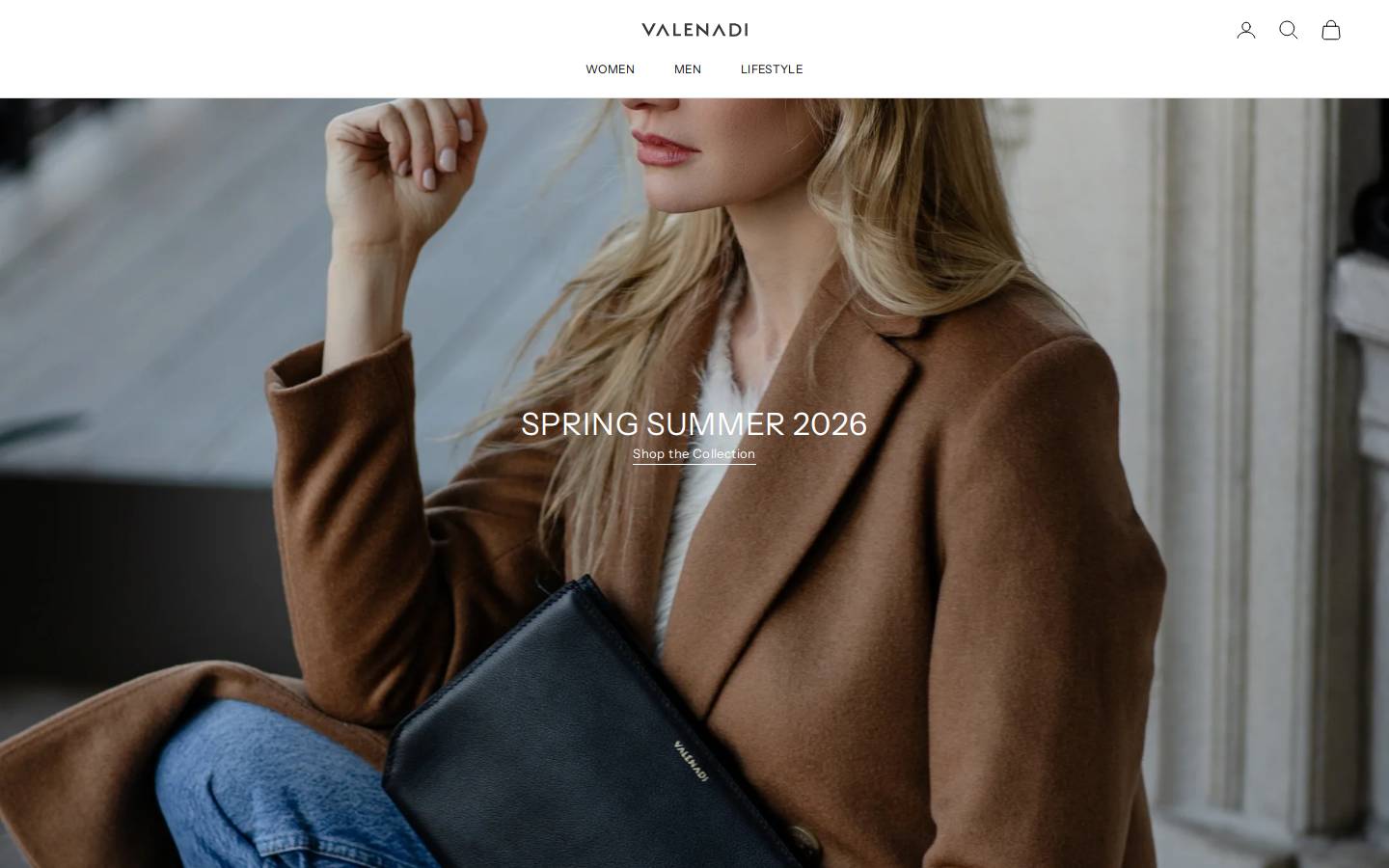 valenadi.com homepage screenshot
