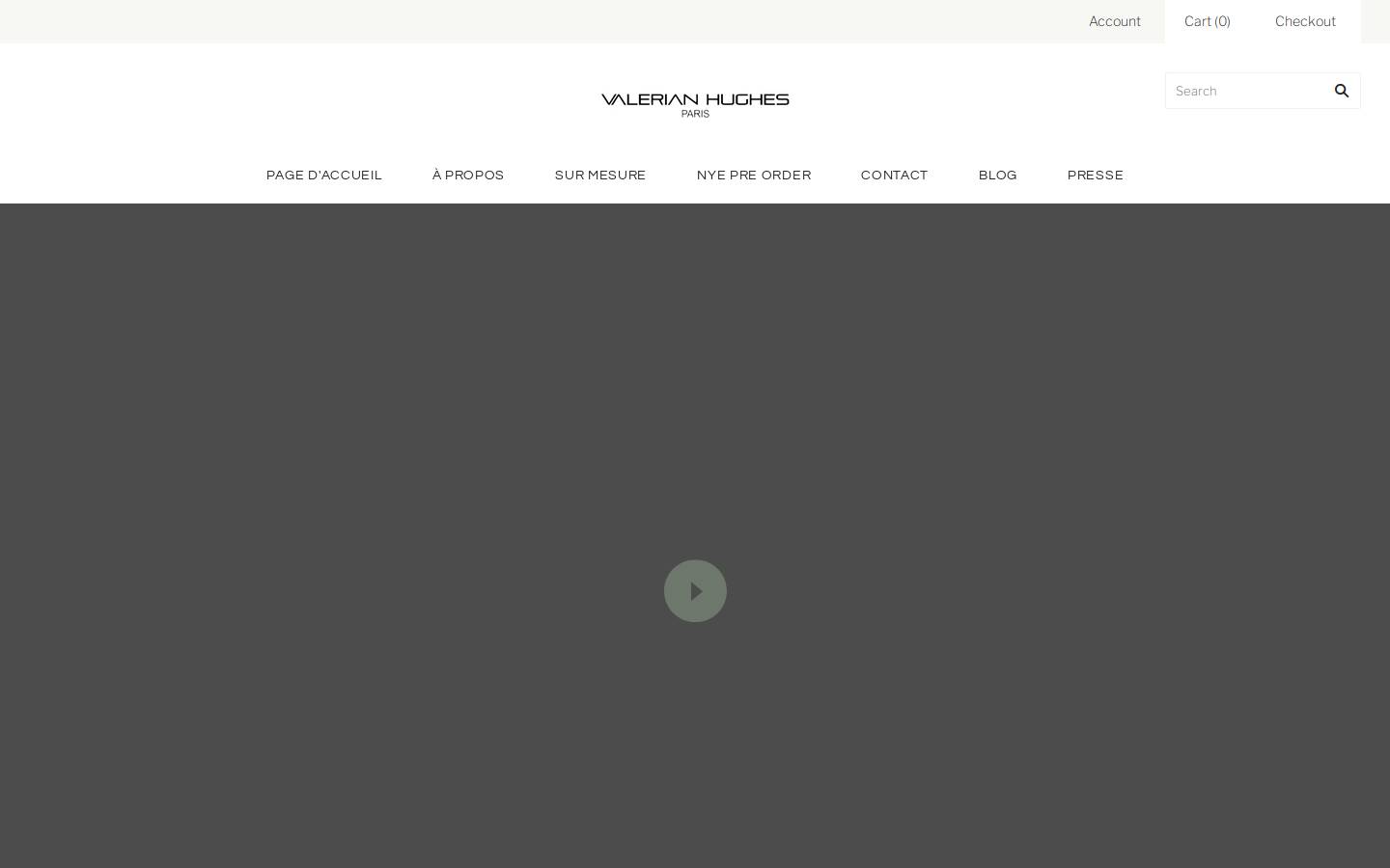 valerianhughes.com homepage screenshot
