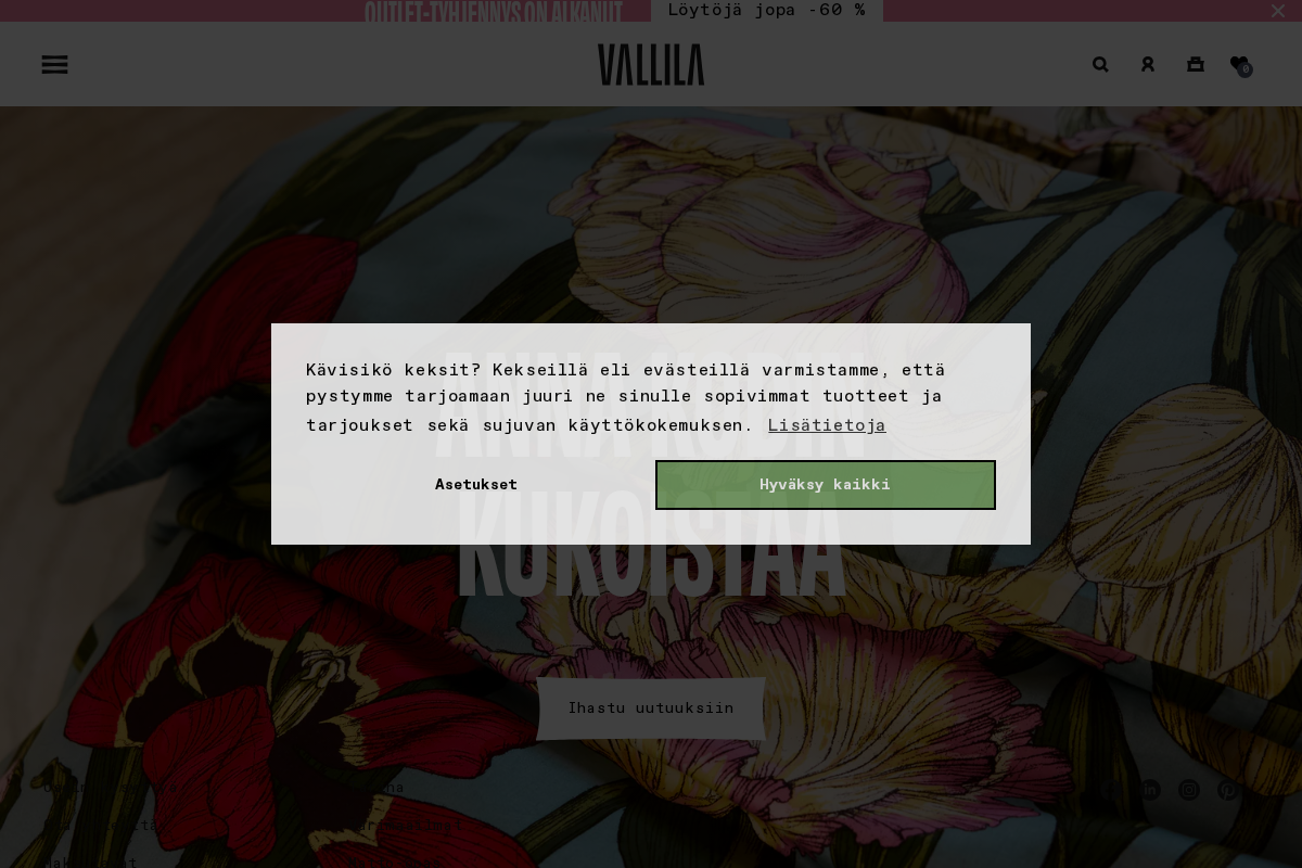 vallila.fi homepage screenshot