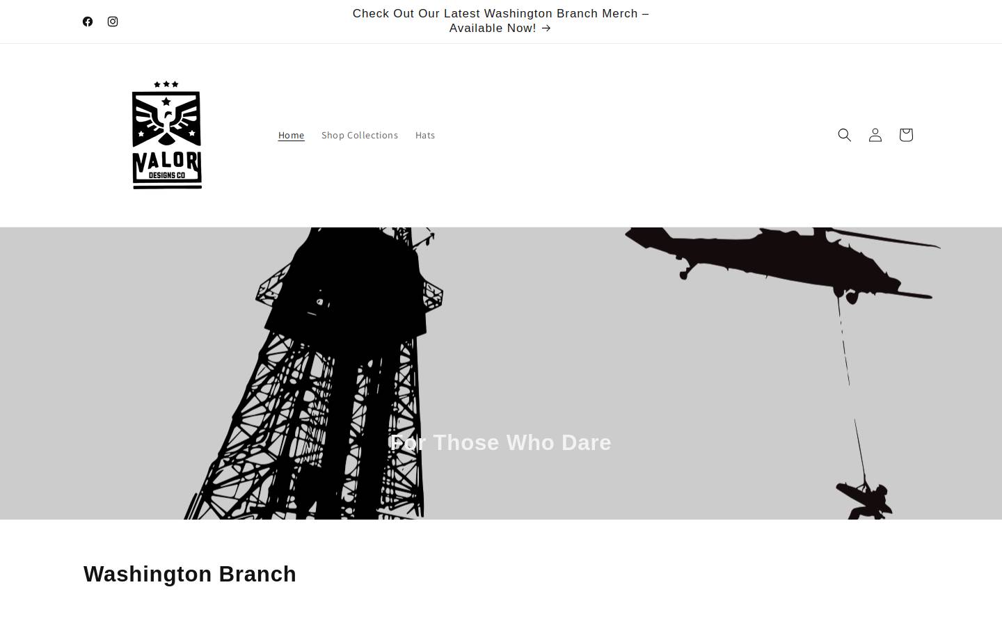 valordesings.com homepage screenshot