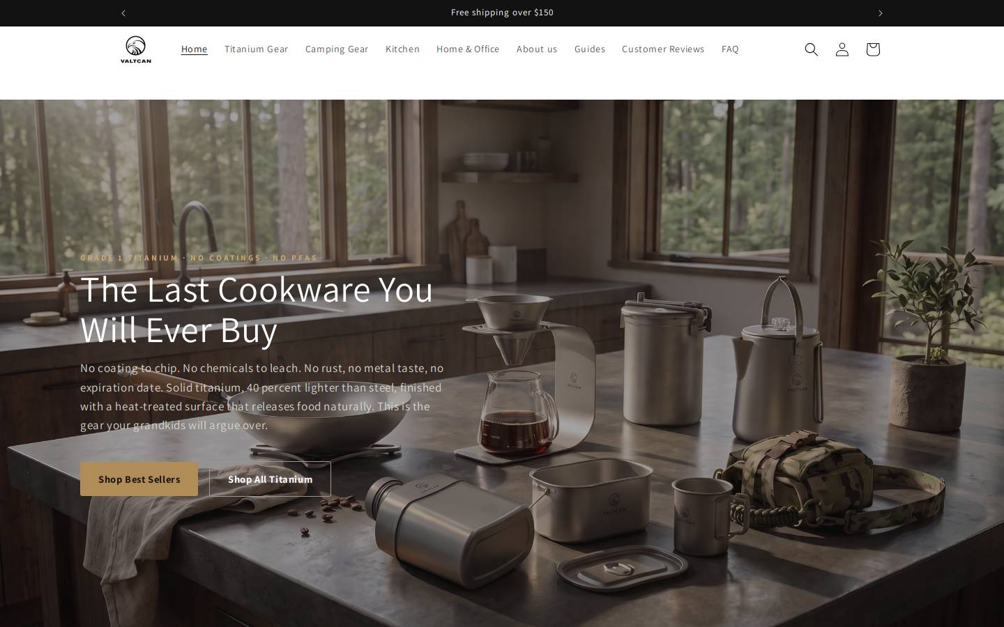 valtcan.com homepage screenshot