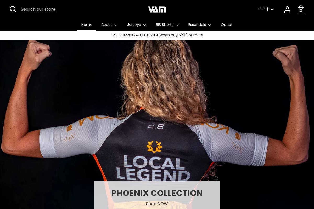 vam28.com homepage screenshot
