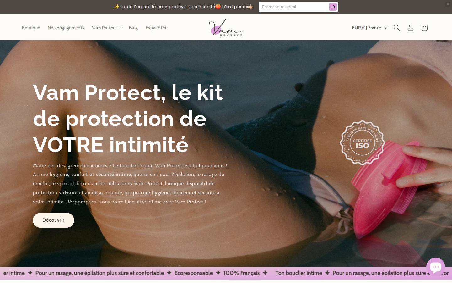 vamprotect.com homepage screenshot