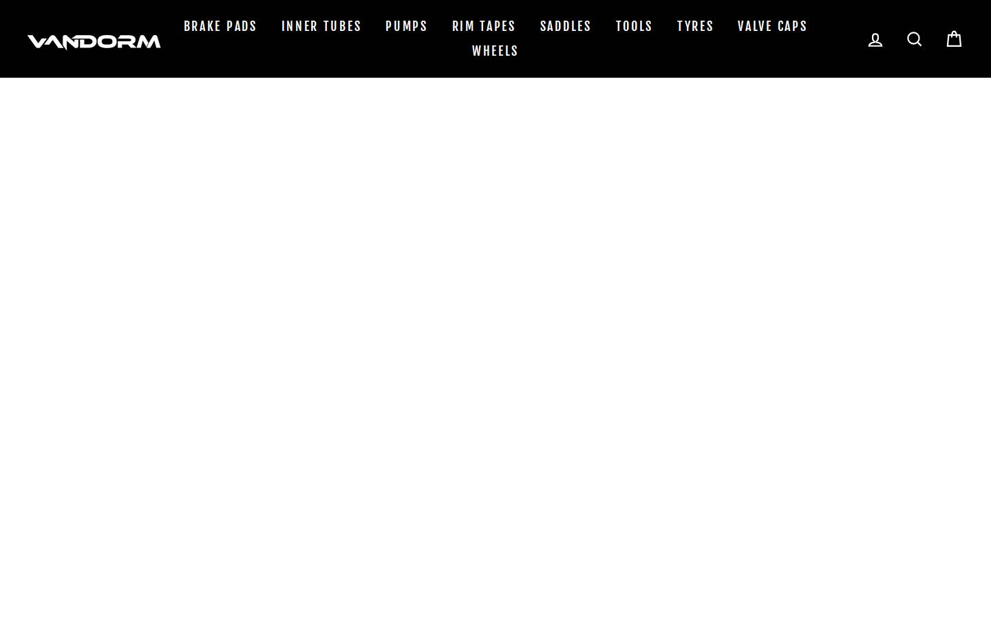 vandormtyres.com homepage screenshot