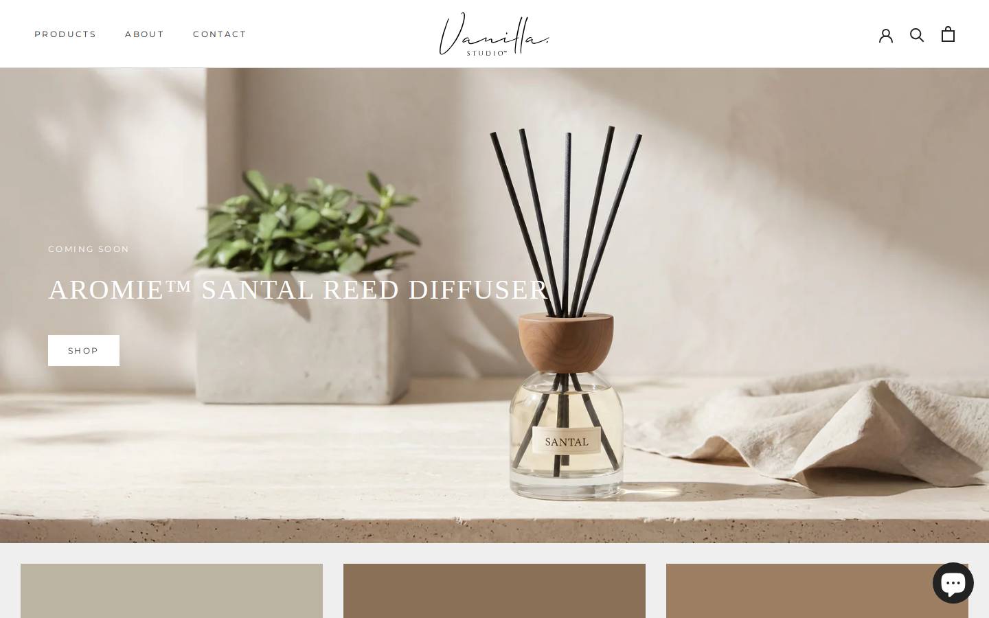 vanillamoulding.ca homepage screenshot
